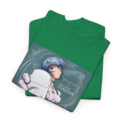 Rei Ayanami Holds PSP Console Tee