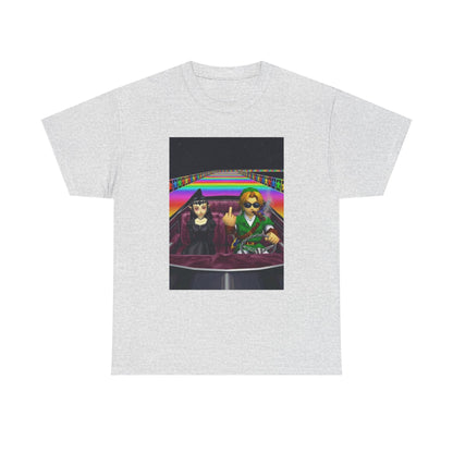 Link And Malon Driving Rainbow Road Tee
