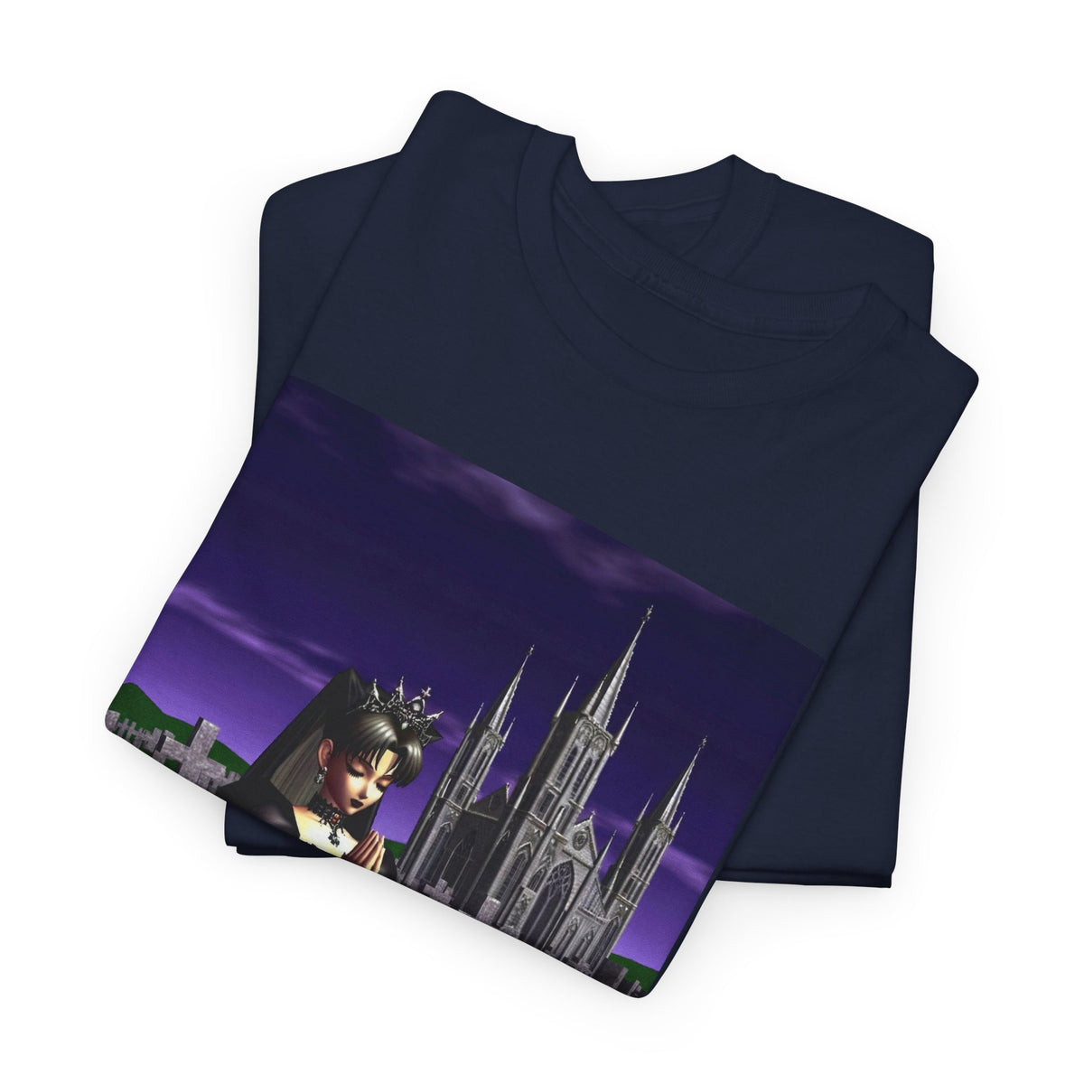 Gothic Girl Meditating In Coffin Tee