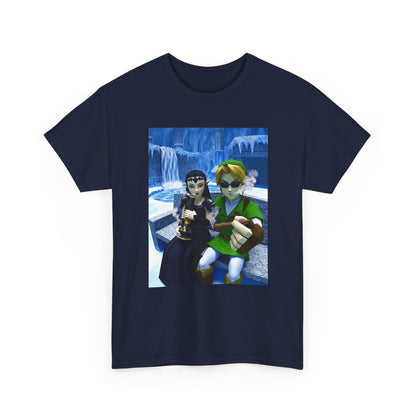 Goth Zora And Link Chilling Icy Plateau