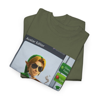 Hylian Hero Smoking A Stogie Tee