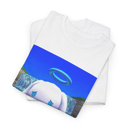 Angel Cinnamoroll Kneeling By Waterfall Tee