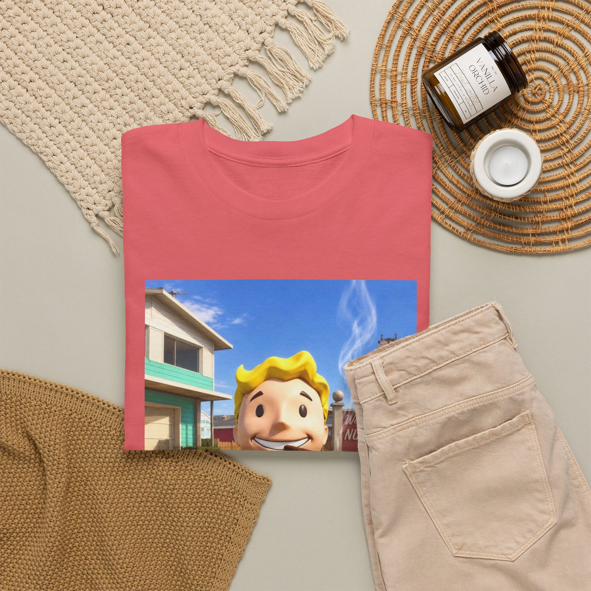 Vault Boy Smoking Blunt In Nuketown
