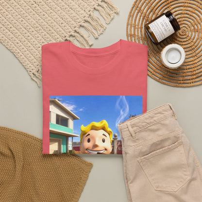 Vault Boy Smoking Blunt In Nuketown