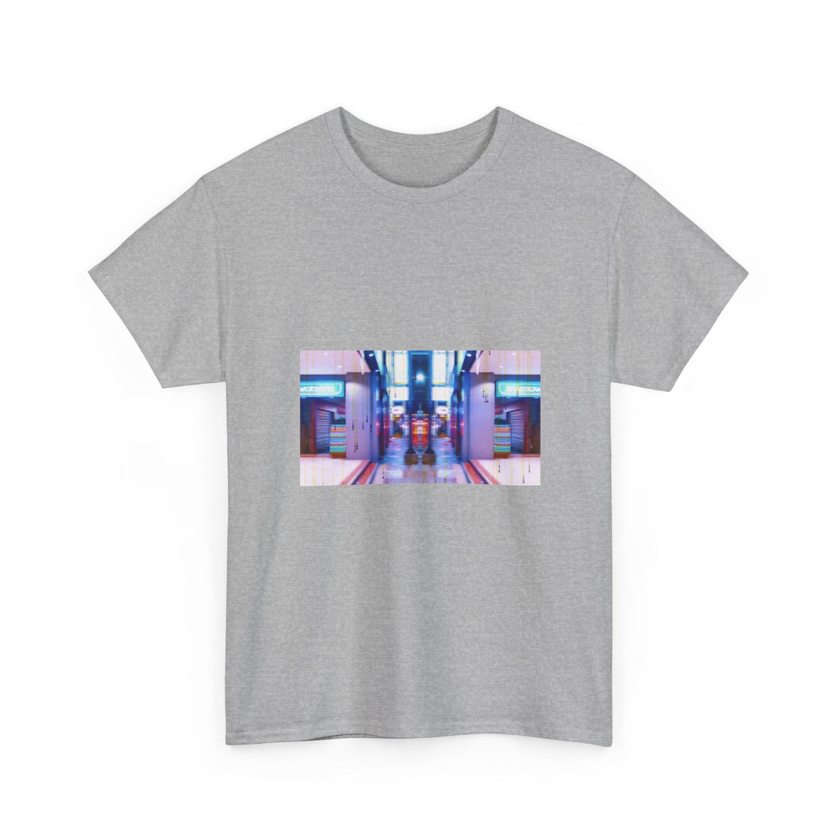 Meli and Chill Splashing Through Neon Streets Tee