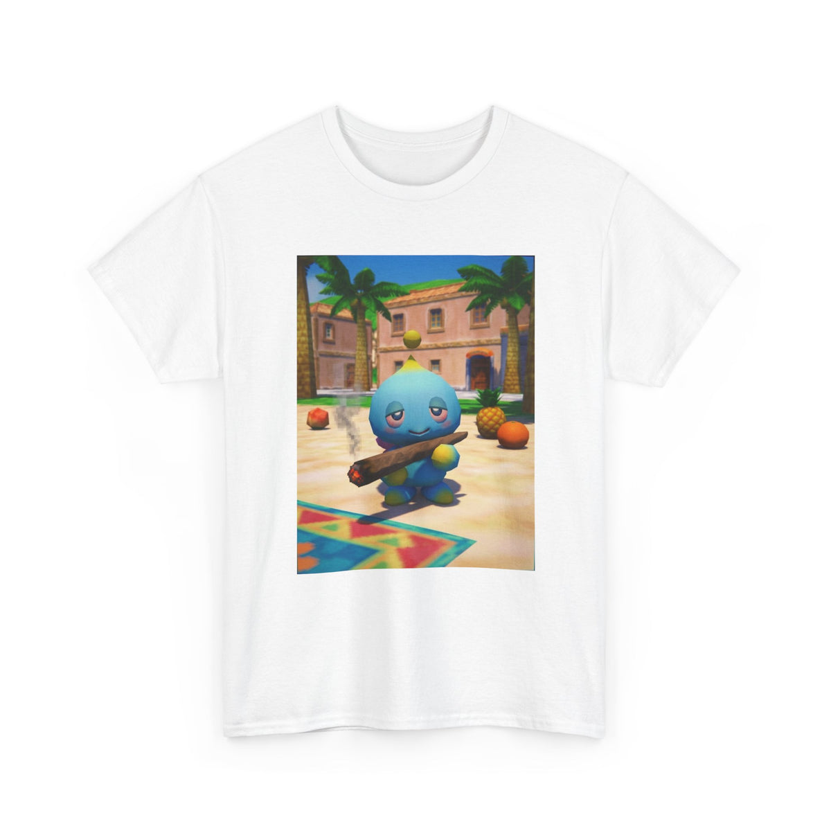 Chao Smoking A Blunt On A Tropical Beach Tee
