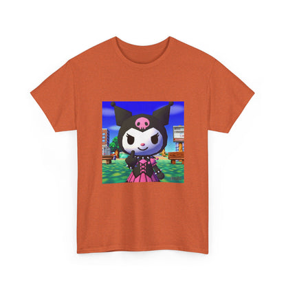 Kuromi Flipping The Bird In Animal Crossing