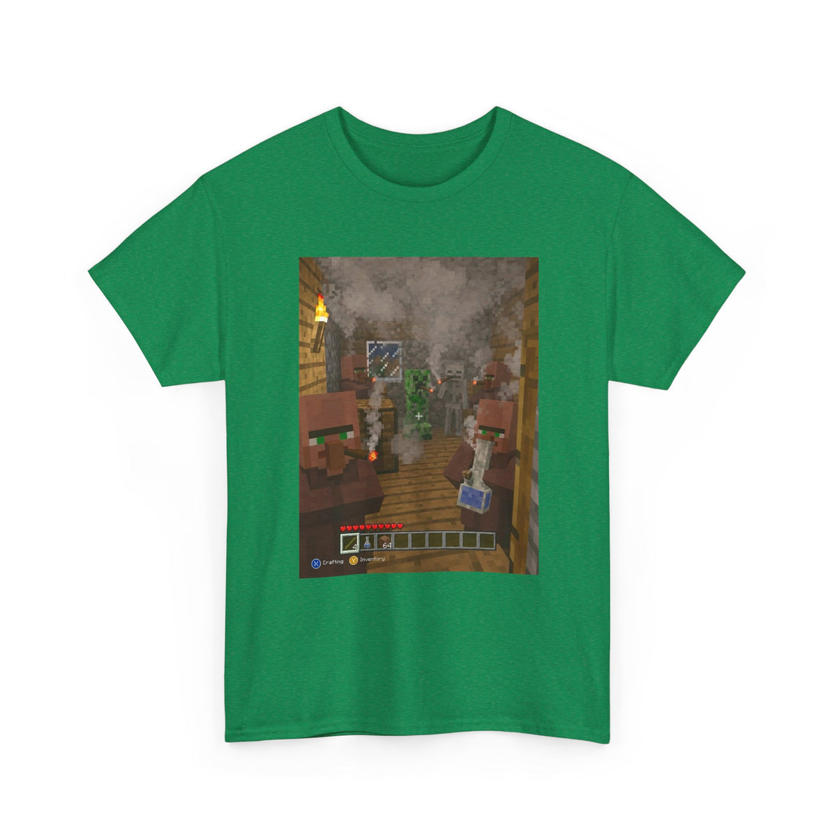 Minecraft Characters Hotboxing The House
