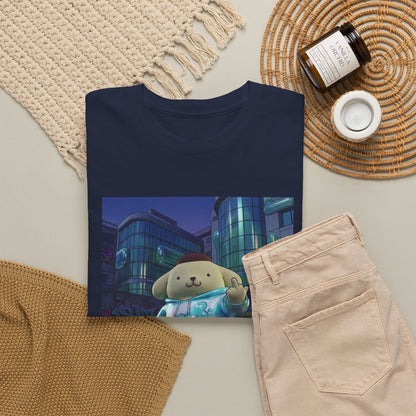 Pompompurin Flips Off In Skateshop City