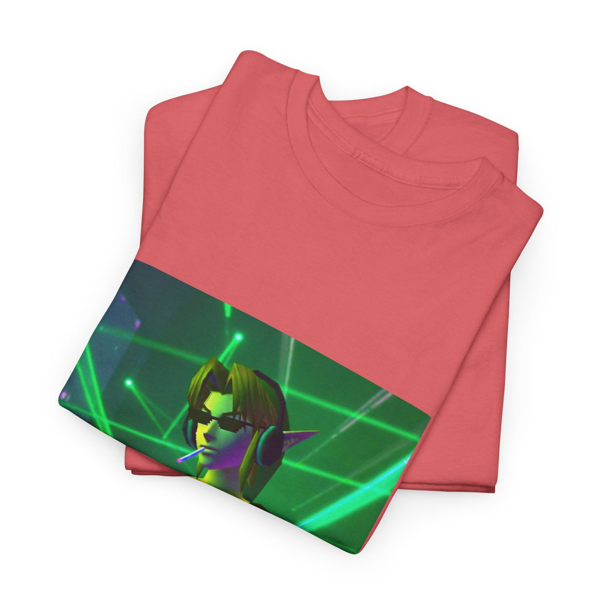 DJ Link Smoking A Blunt At The Club Tee