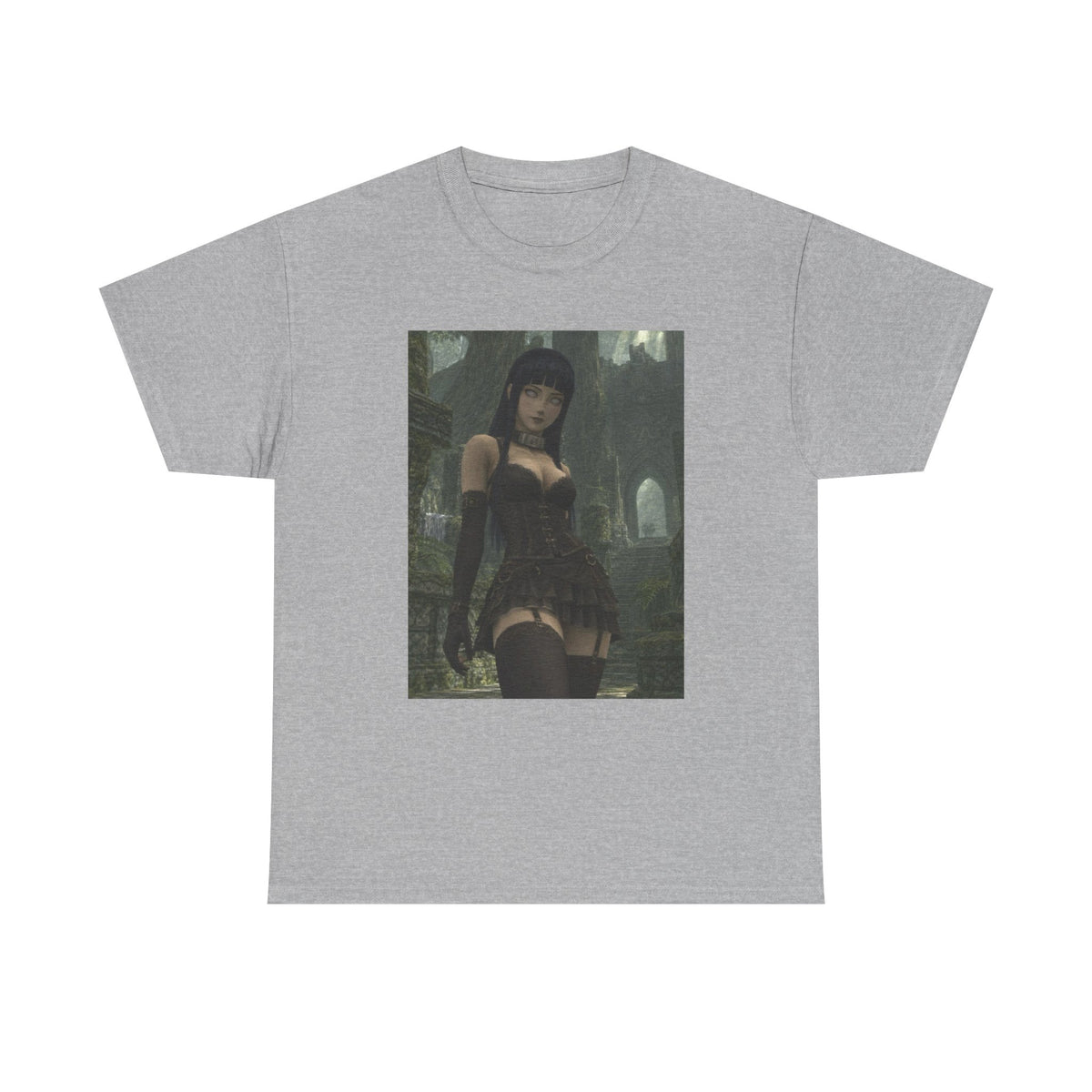 Gothic Byakugan Empress In Ancient Ruins