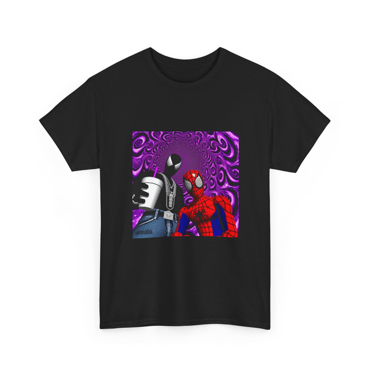 Symbiote & Spider-Man Lean Scene Tee