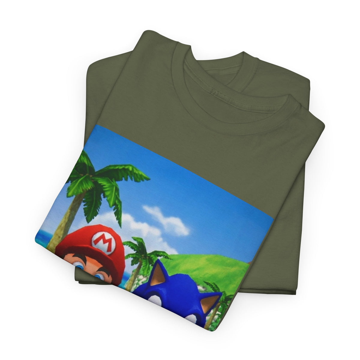 Mario And Sonic Flipping The Bird
