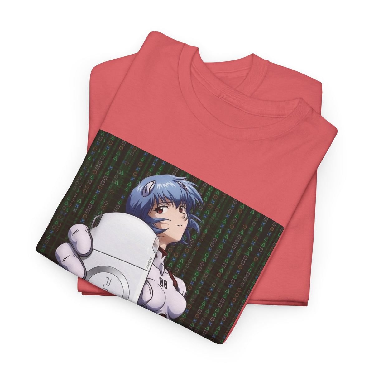 Rei Ayanami Gaming In The Matrix