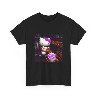 Hello Kitty Pouring Lean In Car Tee