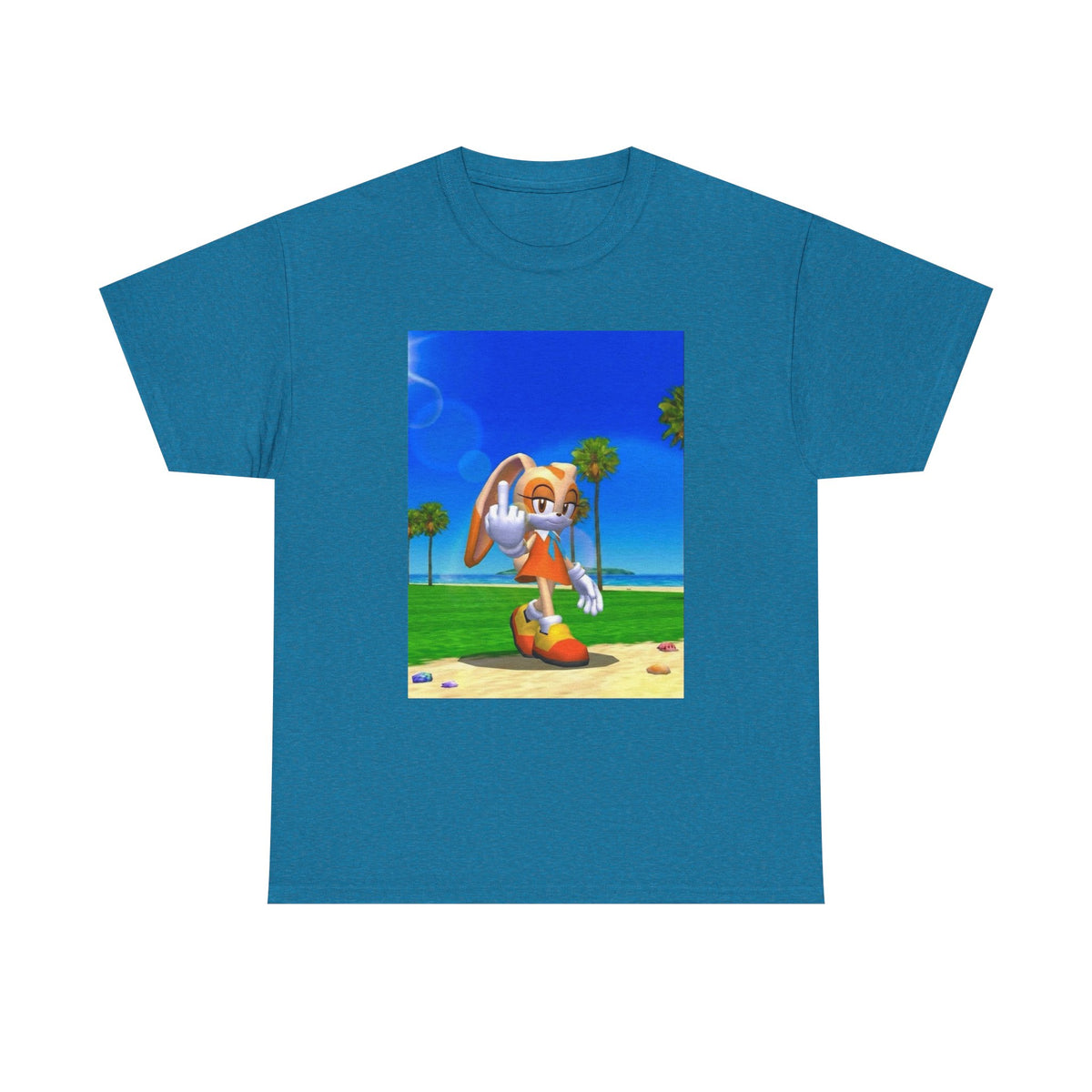 Cream The Rabbit Giving The Finger Tee