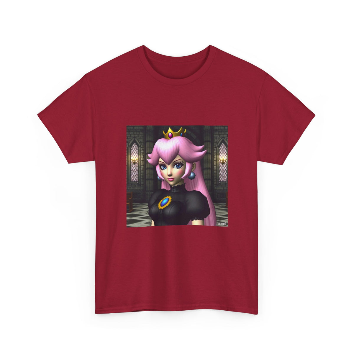 Dark Princess Peach In Castle Tee