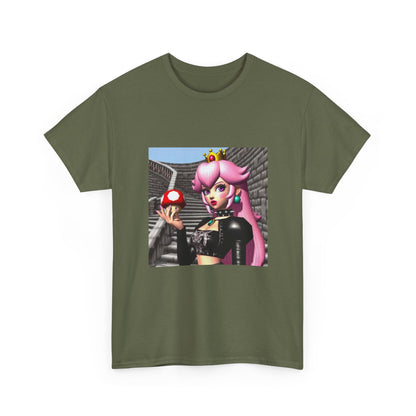 Gothic Princess Peach With Mushroom Tee