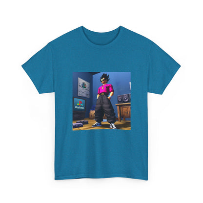 Y2K Vegeta Chilling With PlayStation Tee