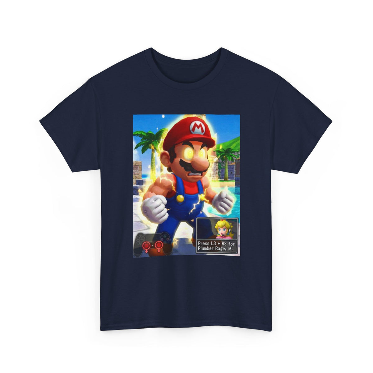 Supercharged Plumber Rage Mario Tee