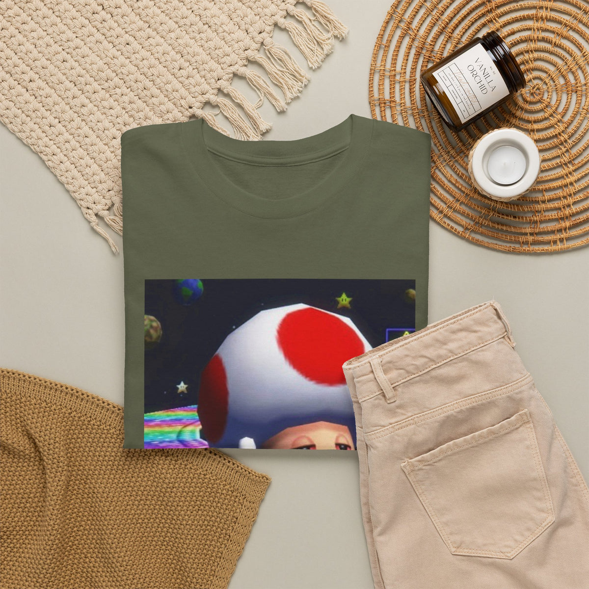 High Toad Flipping Off On Rainbow Road