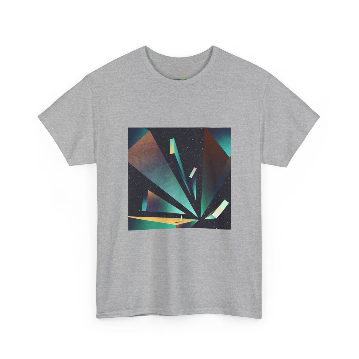 Violet Aluras Glowing Typography Tee