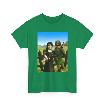 Link And Midna Smoking Blunts Tee