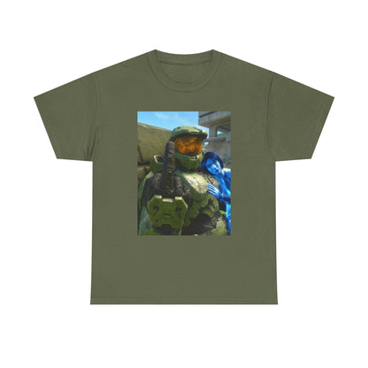 Chief & Cortana Flipping The Bird Tee