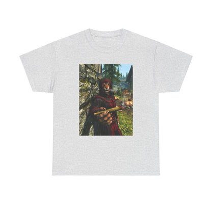 Khajiit Smoking Blunt In Skyrim Tee