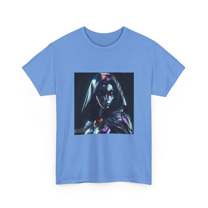 Holographic Raven Sorceress Shimmers Mysteriously