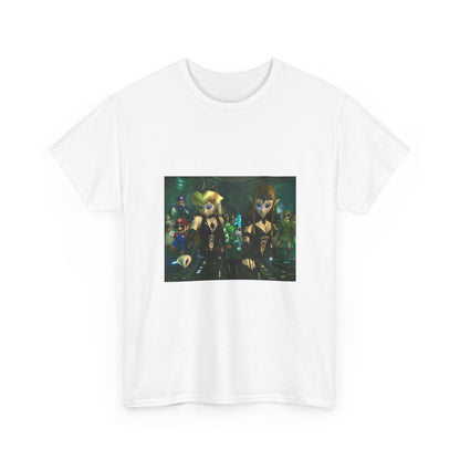 Princess Peach and Zelda DJing with Friends Tee