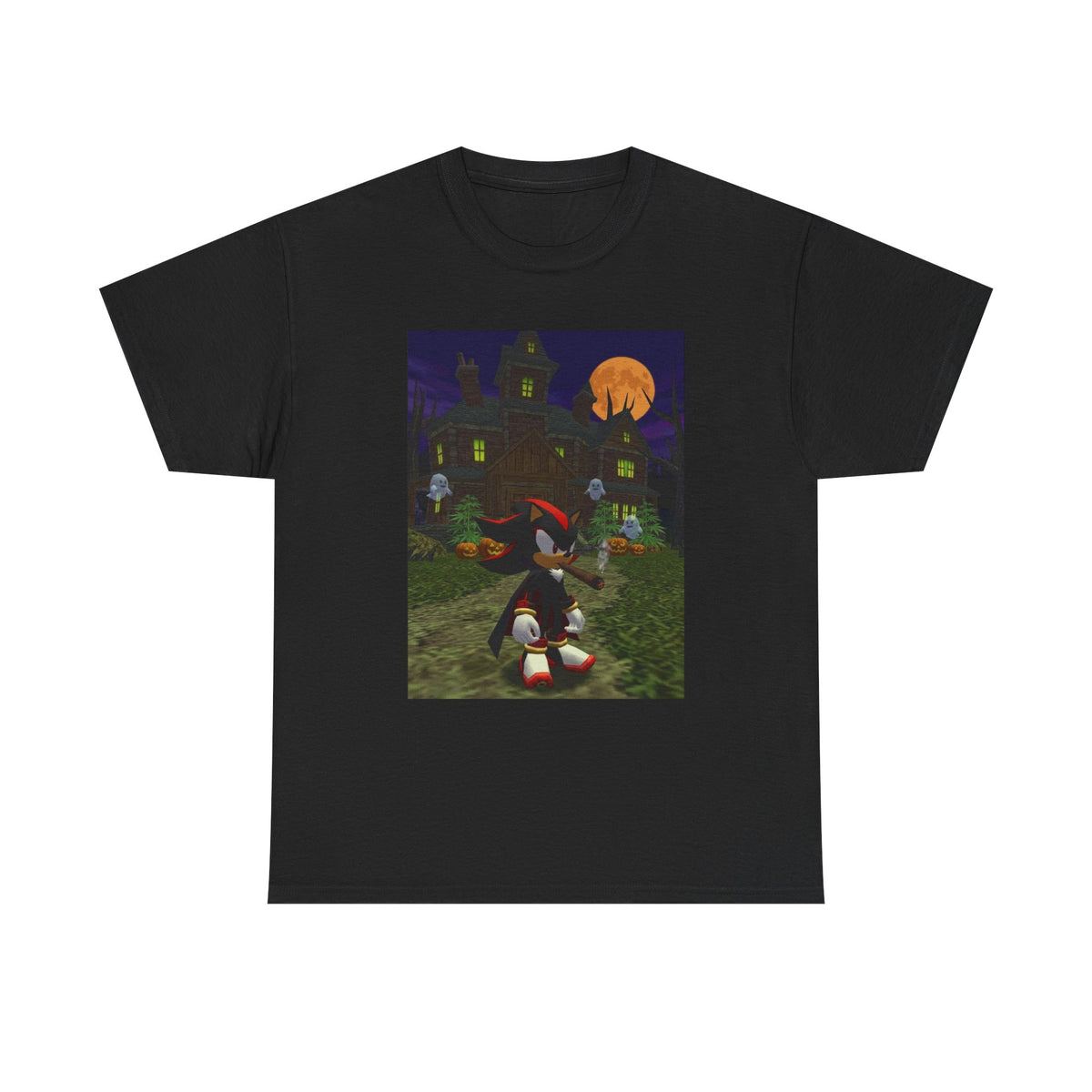 Shadow The Hedgehog Smoking At Haunted Mansion