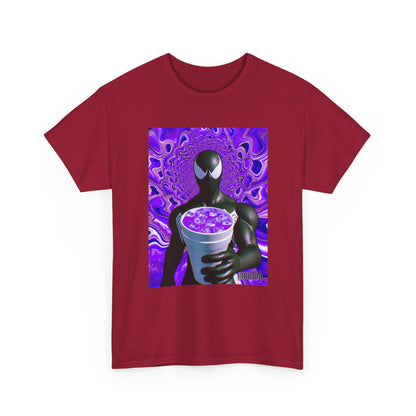 Venom Spider-Man Holding Purple Double Cup