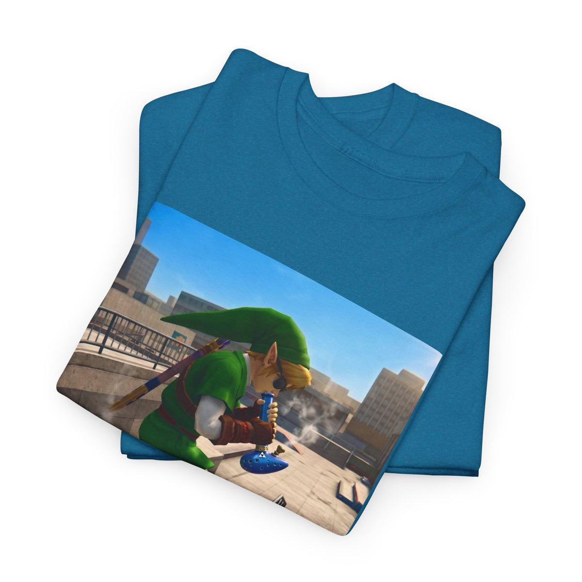 Mystic Green Vibe Graphic Tee