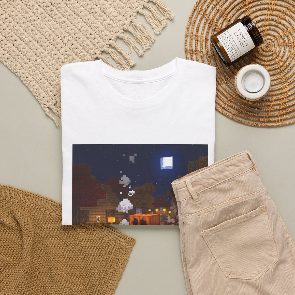 Pumpkin Snow Golem Hitting The Bong Tee