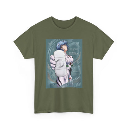 Rei Ayanami Holds PSP Console Tee
