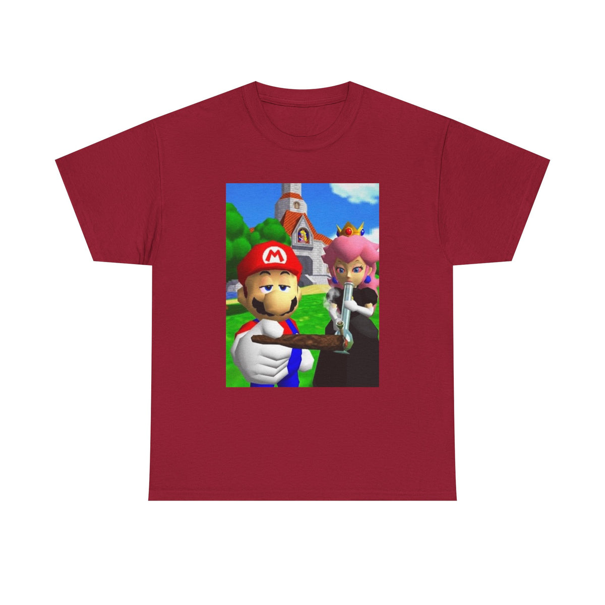 Mario & Peach Getting High At The Castle
