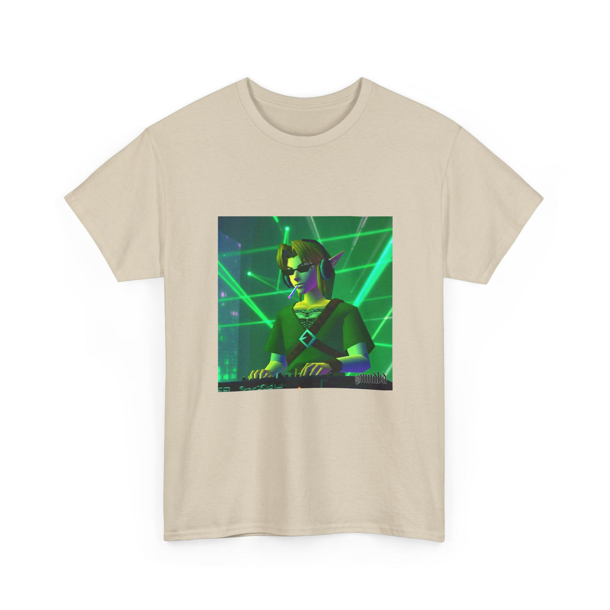 DJ Link Smoking A Blunt At The Club Tee