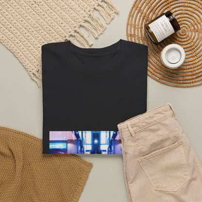 Meli and Chill Splashing Through Neon Streets Tee