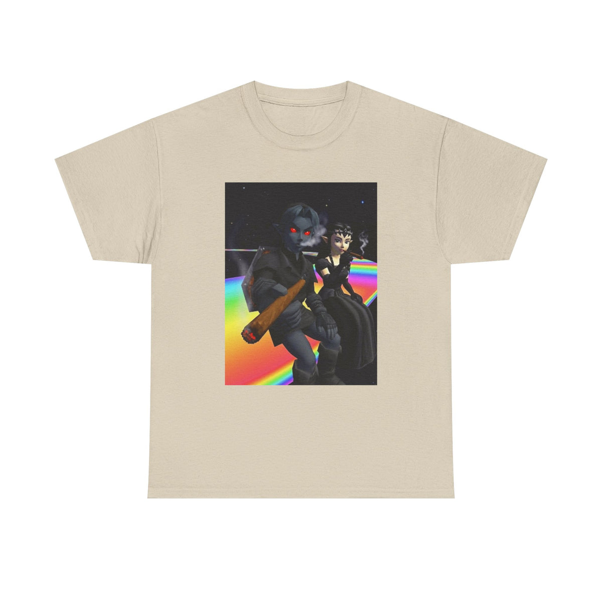 Dark Link And Princess Zelda Blazing Tee