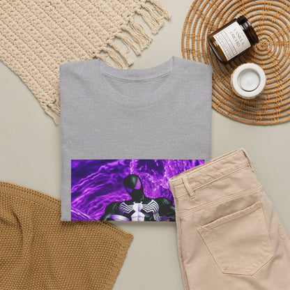 Symbiote Spider-Man Chilling with Lean Tee