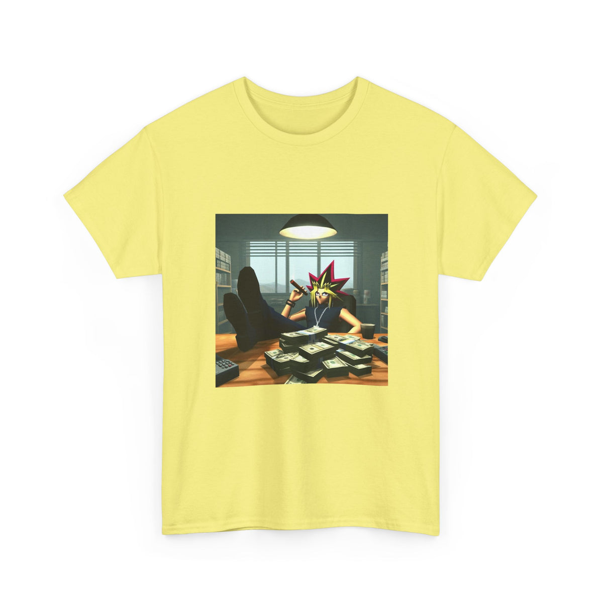 Money Face Grinning On Tee
