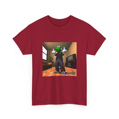 Yoshi Flipping Off In The Living Room Tee