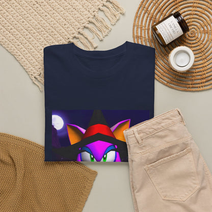Witchy Sonic Character Giving Middle Finger