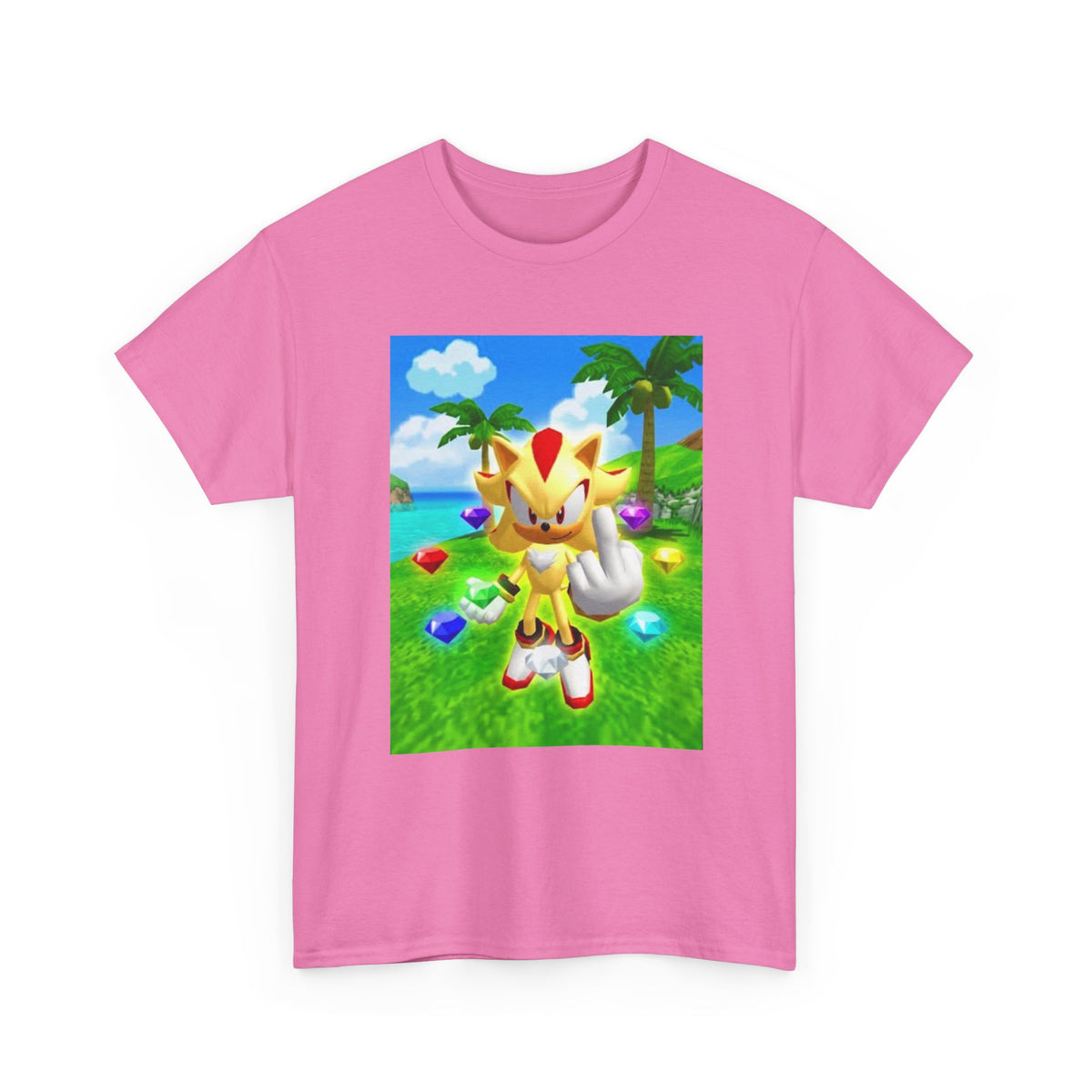 Super Shadow Flipping The Bird Tee