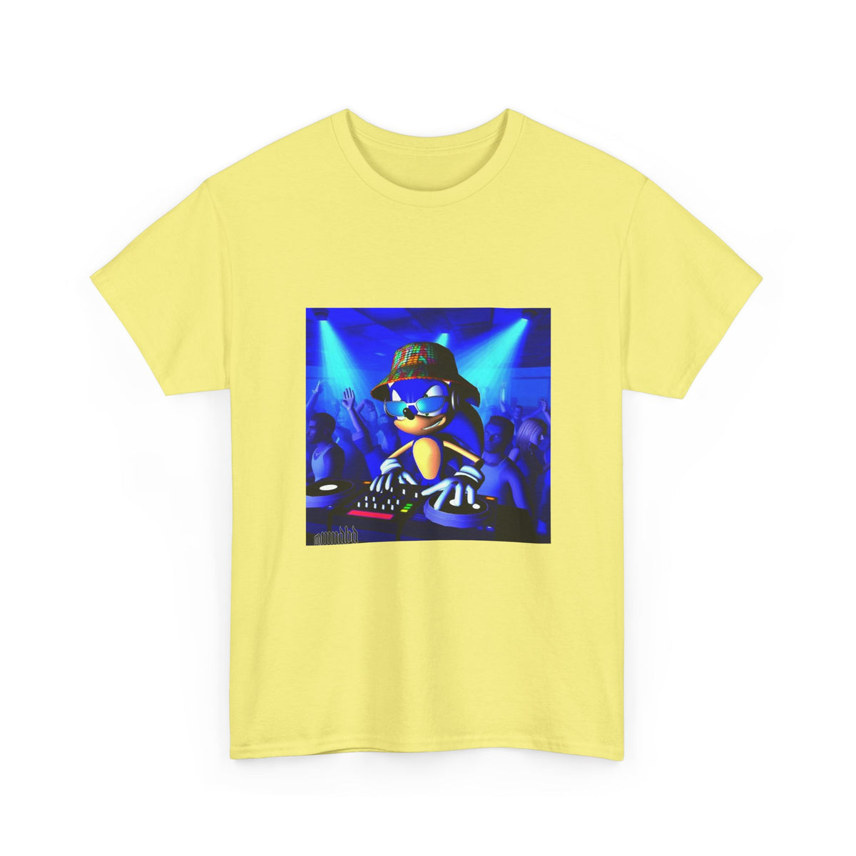 Sonic The Hedgehog DJing At The Club
