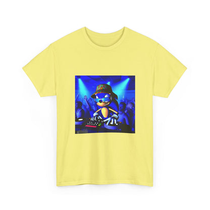 Sonic The Hedgehog DJing At The Club