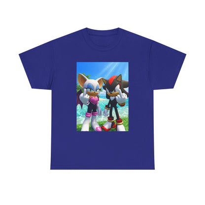 Rouge And Shadow Flipping The Bird Tee (Design 3)