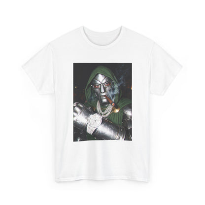 Masked Villain Smoking Cigar Checking Watch
