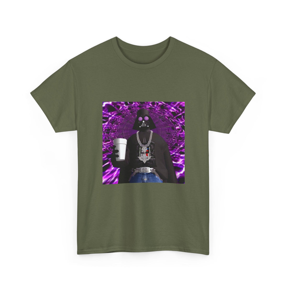 Stoner Vader Sipping Purple Drink Tee